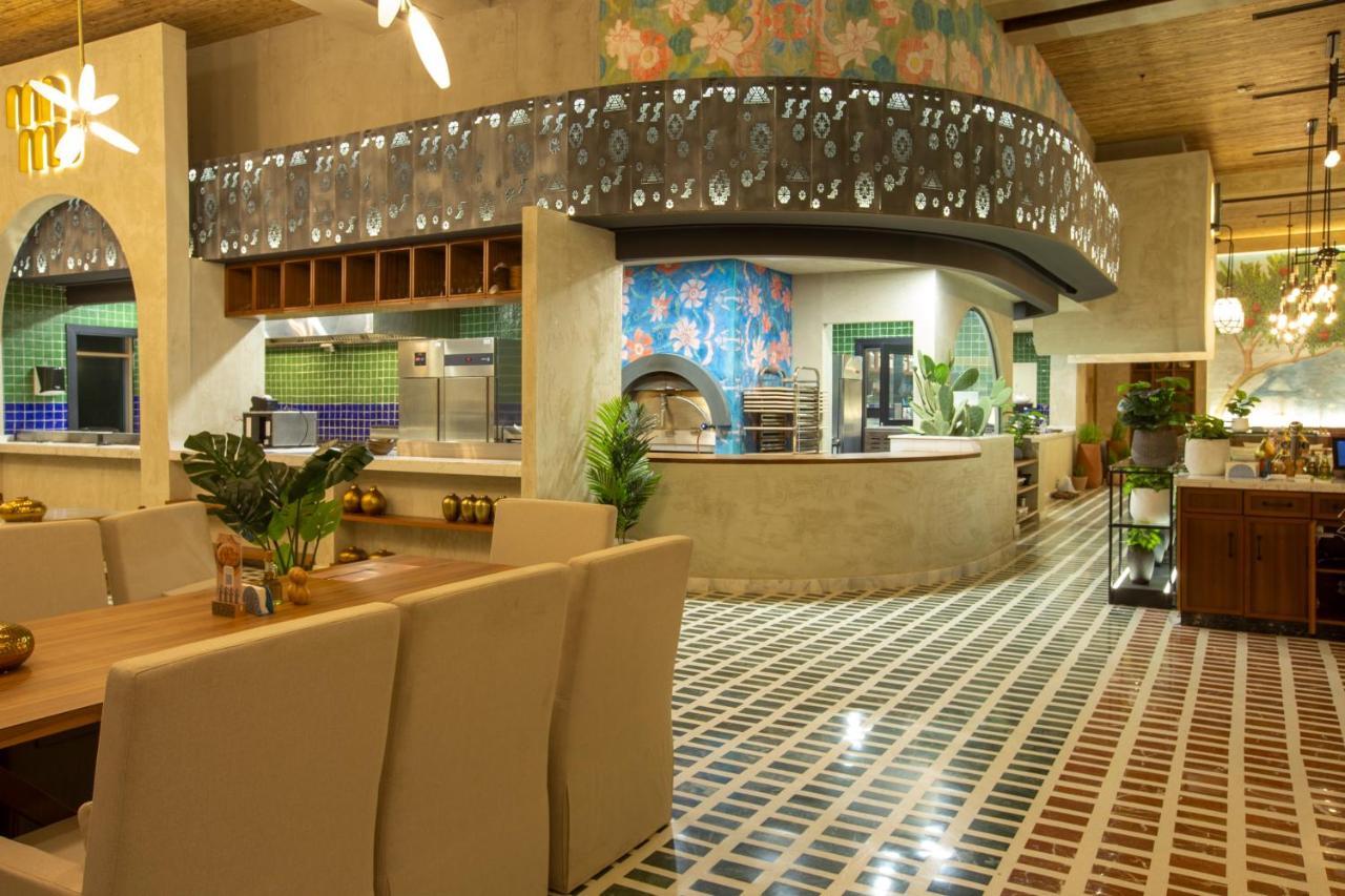 Citadines Abha Aparthotel Exterior foto The interior of the restaurant